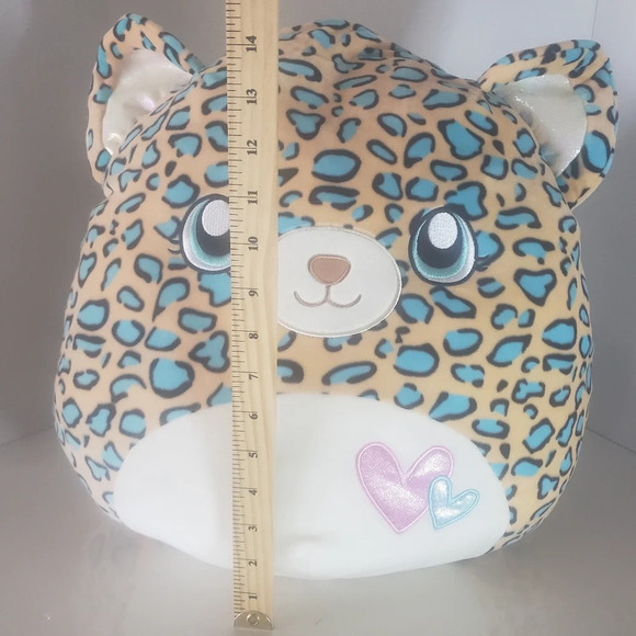 Squishmallow Leonard the Rainbow Lion 12"  Plush Toy. - Picture 7 of 7